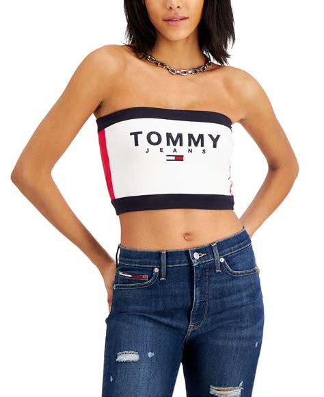 tommy hilfiger crop top women